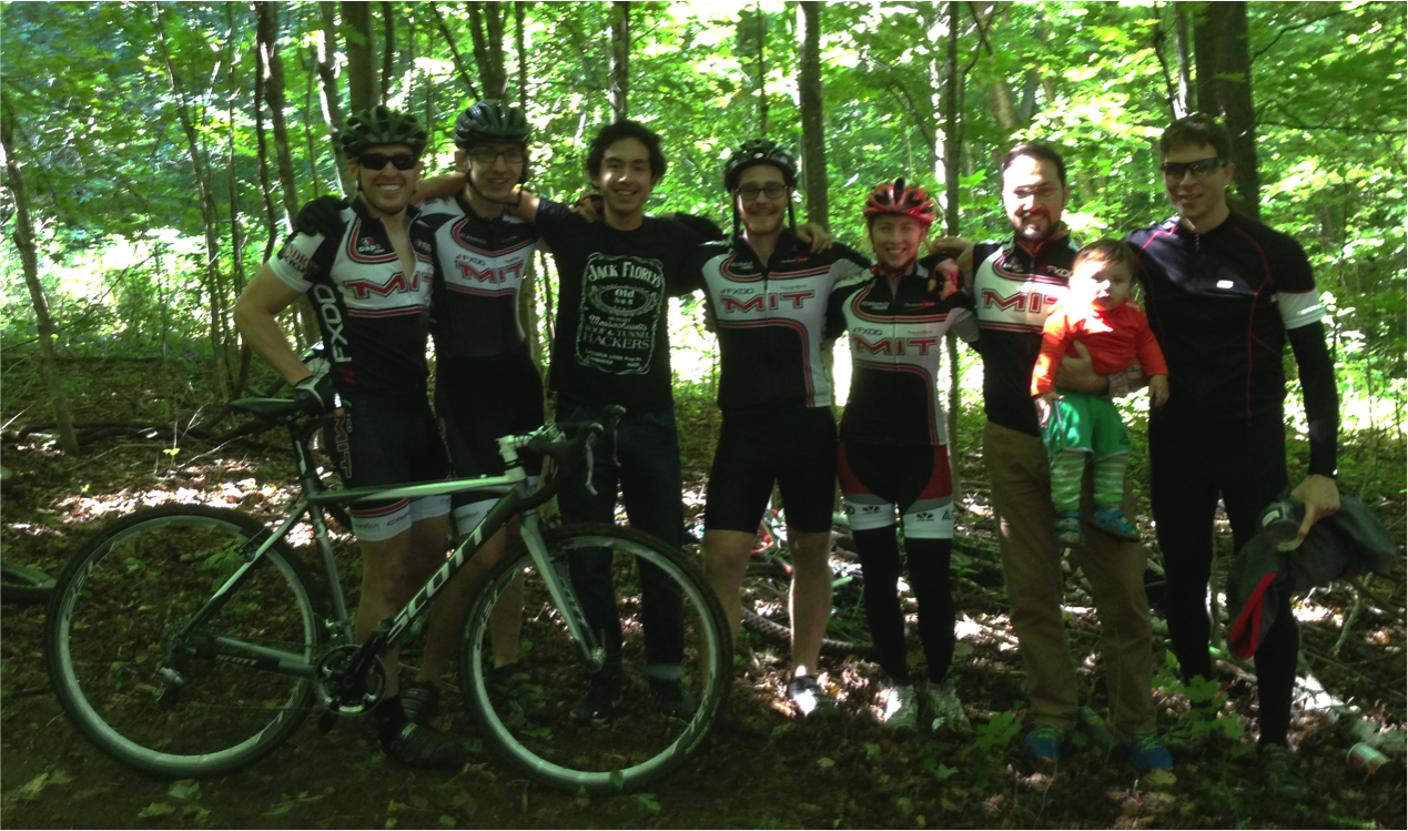 Don't be fooled by the 'cross bike - we're the MIT Mountain Bike Team!