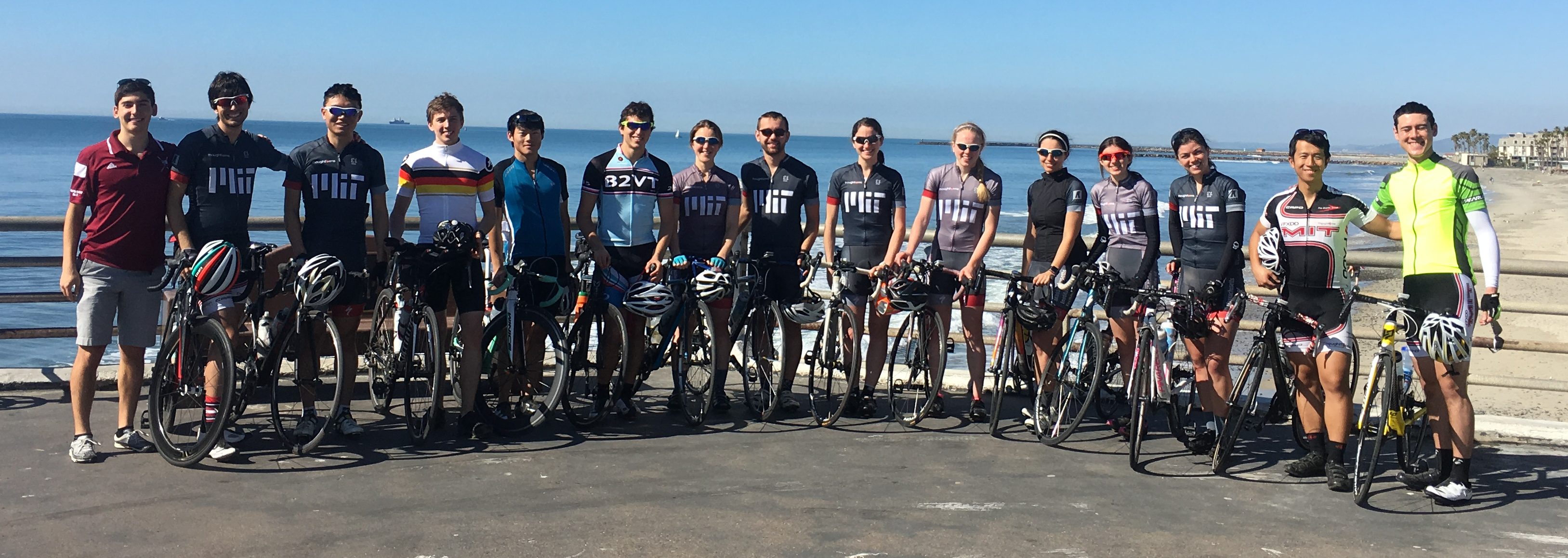 "MIT Cycling West", an outpost of MIT cyclists riding in better weather.